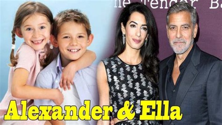Amal And George Clooney's Kids: Twins Ella And Alexander