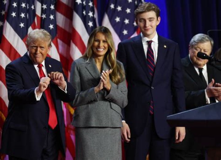 Barron Trump Steals The Show At President Trump's Acceptance Speech