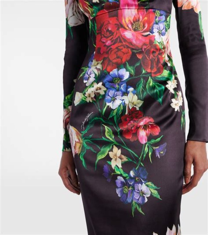 Dolce & Gabbana: Floral Ruch Dress To Elevate Your Style